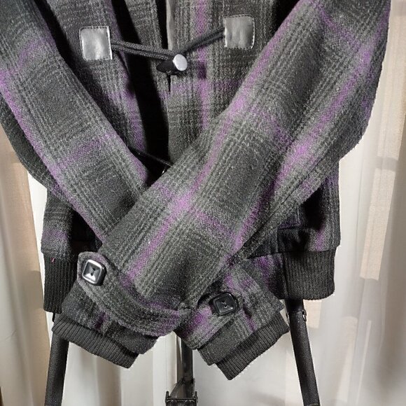 Discovery Coat, Purple, Gray, Black Size S - Picture 6 of 11